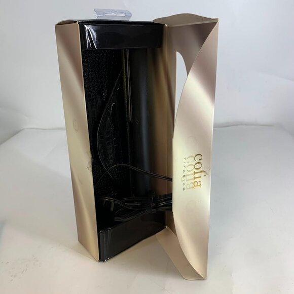 COFIA by Conair CSF1 Titanium Coated 1" Professional Flat Iron Hair Straightener - Picture 2 of 9